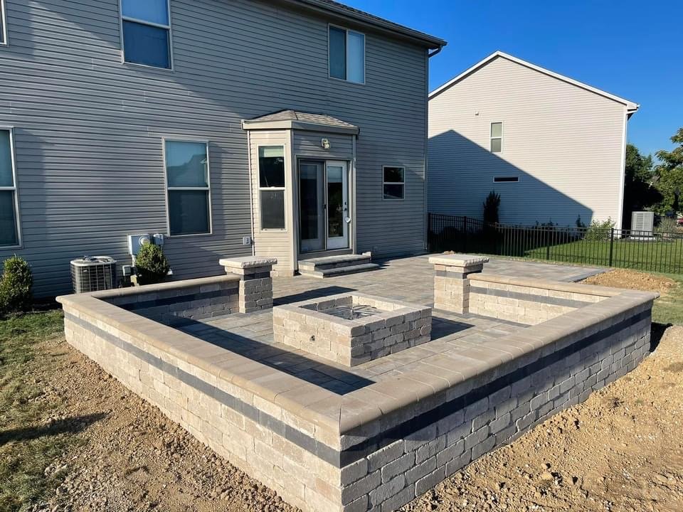 Hardscape project Western NC