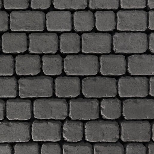 Techo-Bloc Villagio Onyx Black border paver