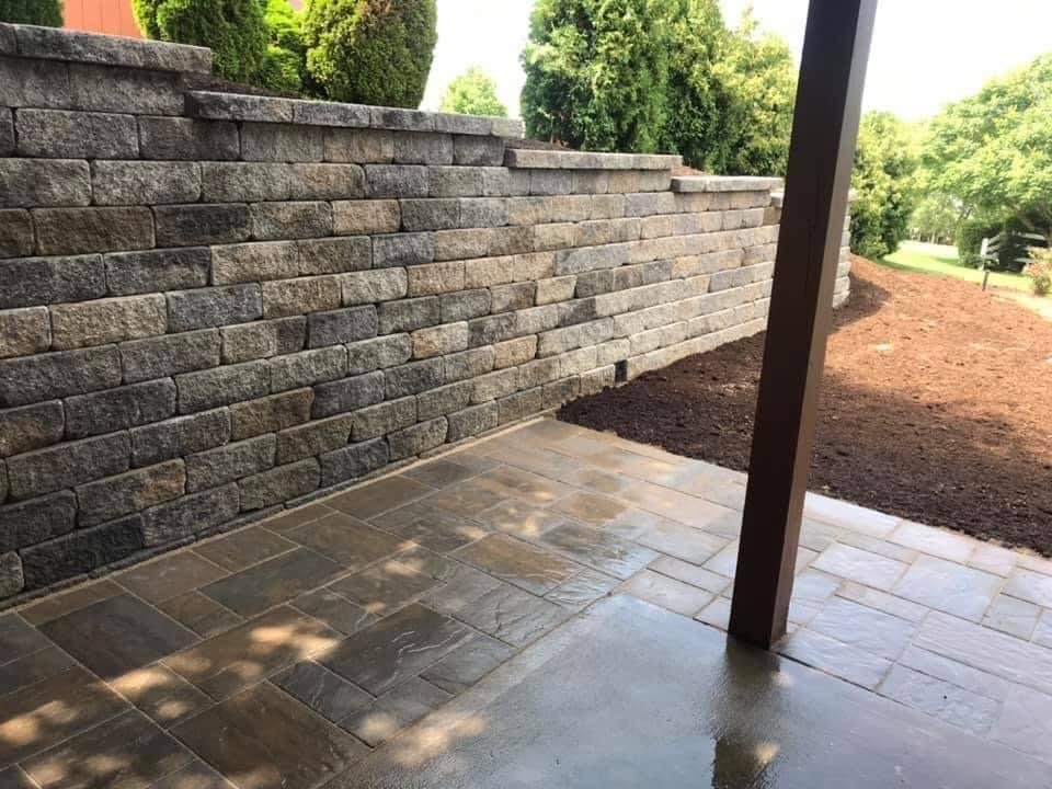 Completed stone project