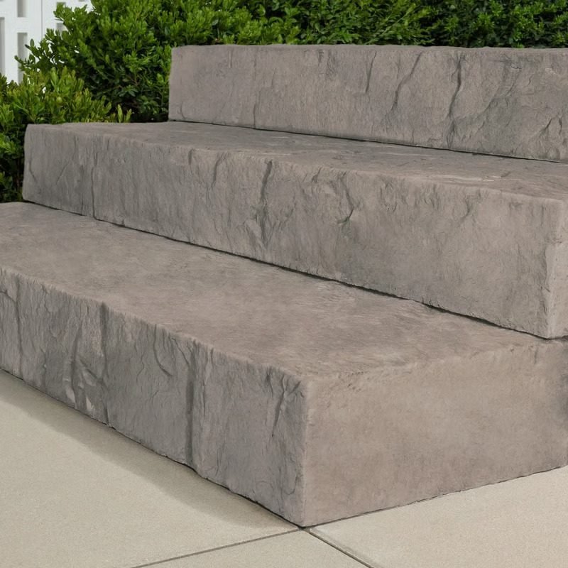 Techo-Bloc Rocka Step Rock Garden Brown
