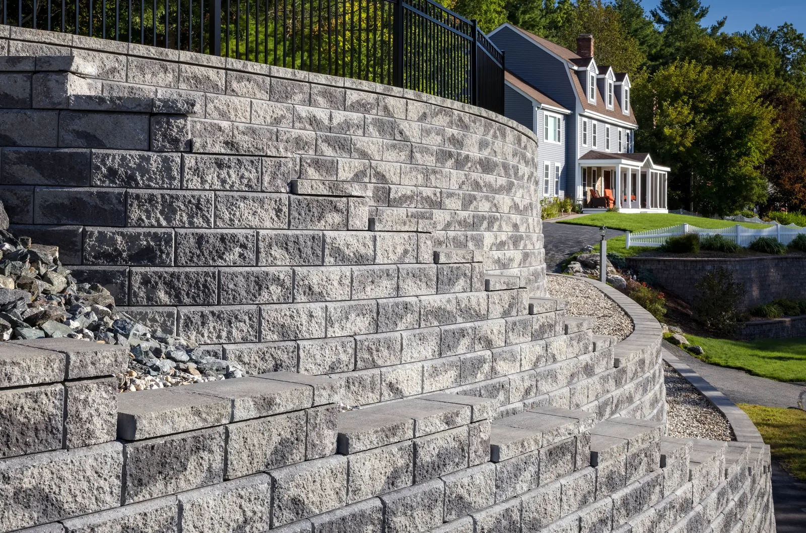 Allan Block Classic Poor Mountain retaining wall block