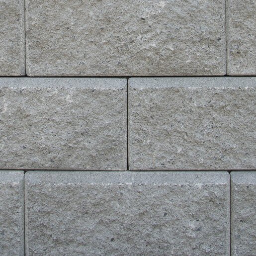 Allan Block Classic Pewter retaining wall block
