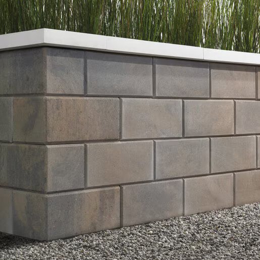 Techo-Bloc G-Force Wall Champlain Grey